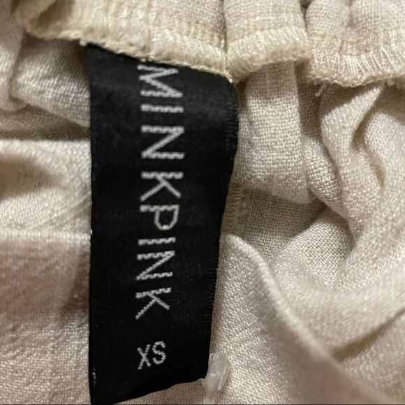 Minkpink Urban Outfitters ~ Linen blend Skort ~ size XS ~ NWT - Picture 5 of 8